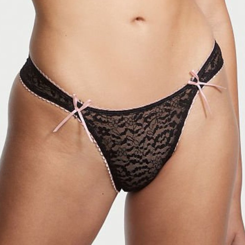 The Lacie Bow Thong Panty